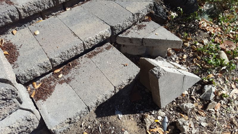 Fixing Uneven Or Sunken Pavers Safely