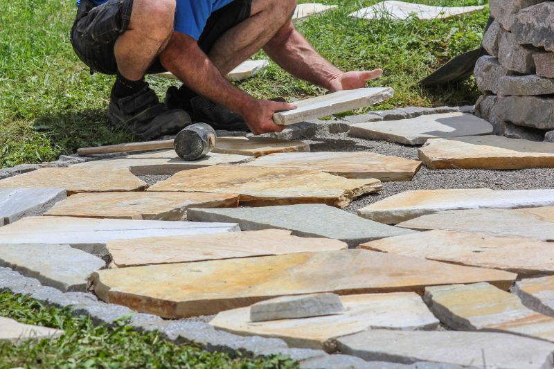 Flagstone Paver Repair