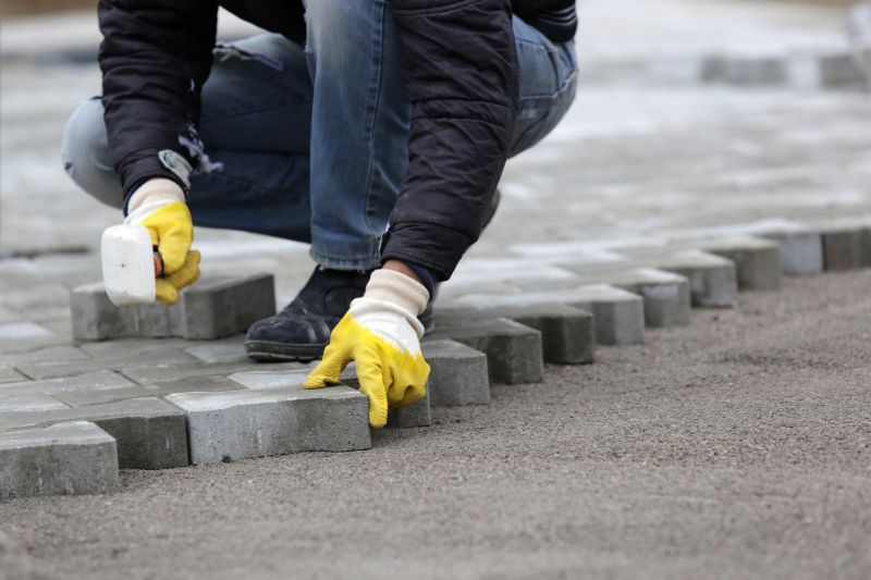 Close-up of Paver Jointing